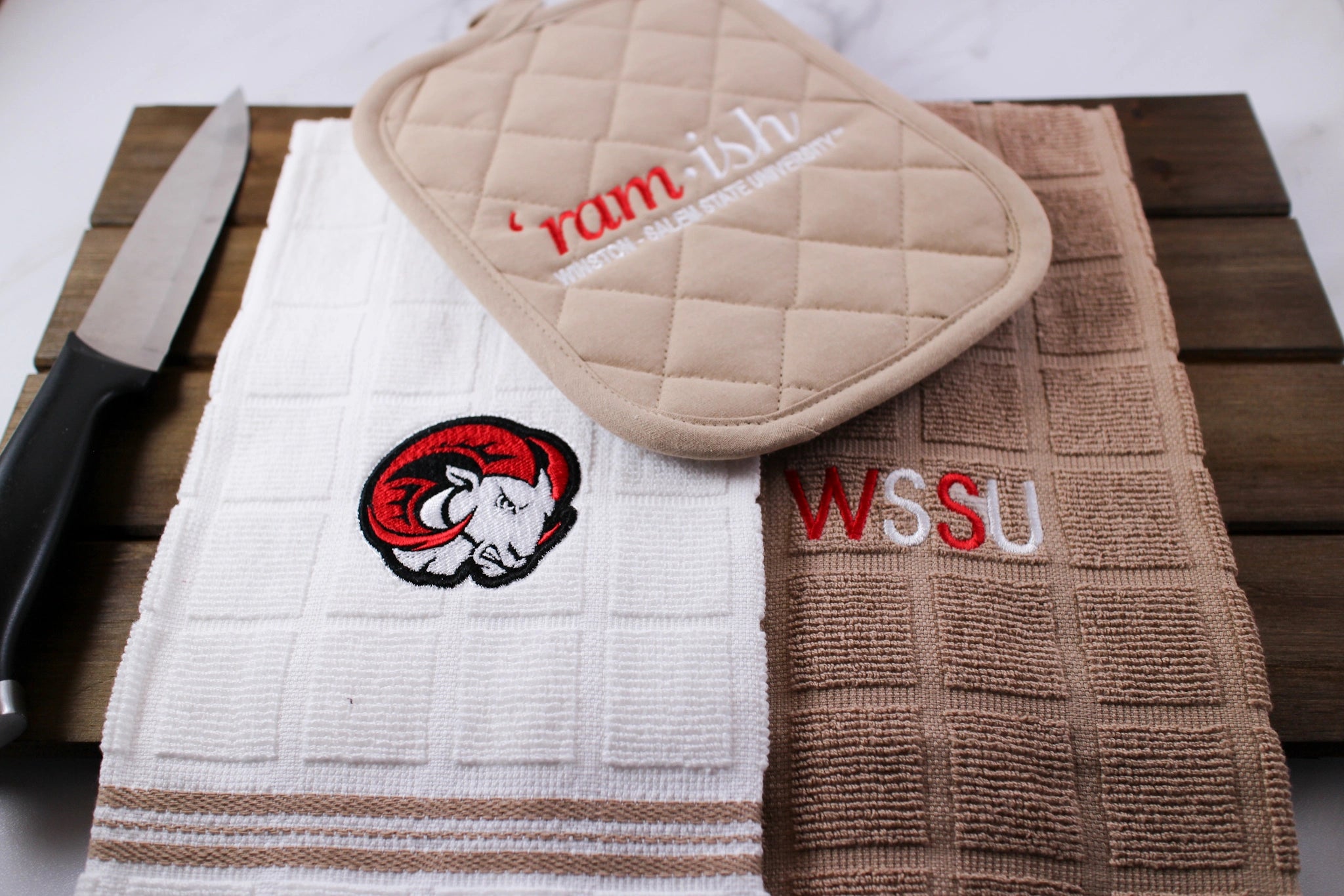 WSSU Kitchen Towel Set